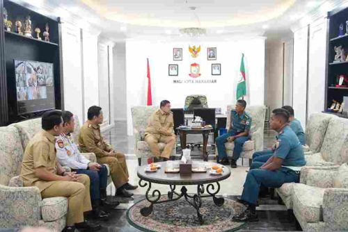 Audiensi Bersama DANLANTAMAL VI, Pemkot Makassar Siapkan Penyambutan Taruna AAL dan ASEAN