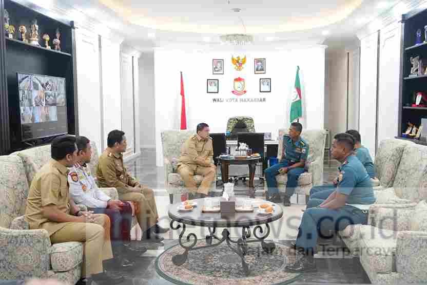 Audiensi Bersama DANLANTAMAL VI, Pemkot Makassar Siapkan Penyambutan Taruna AAL dan ASEAN