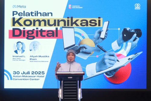 Wakil Wali Kota Buka Pelatihan Komunikasi Digital Bersama Meta APAC di Makassar