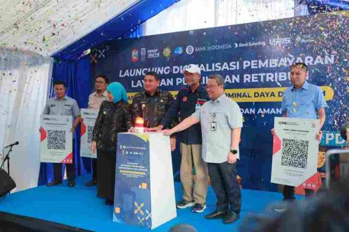 Resmi Diluncurkan! QRIS Hadir di Pasar dan Terminal Kota Makassar