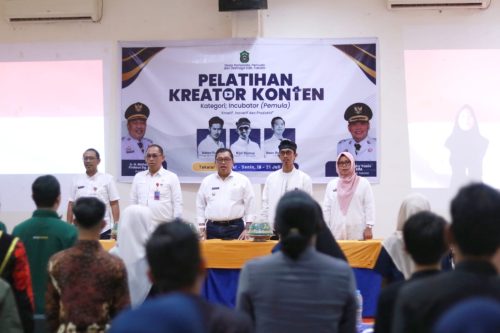 Pelatihan Konten Kreator Resmi Dibuka, Bupati Takalar: Siap Bersaing di Era Digital