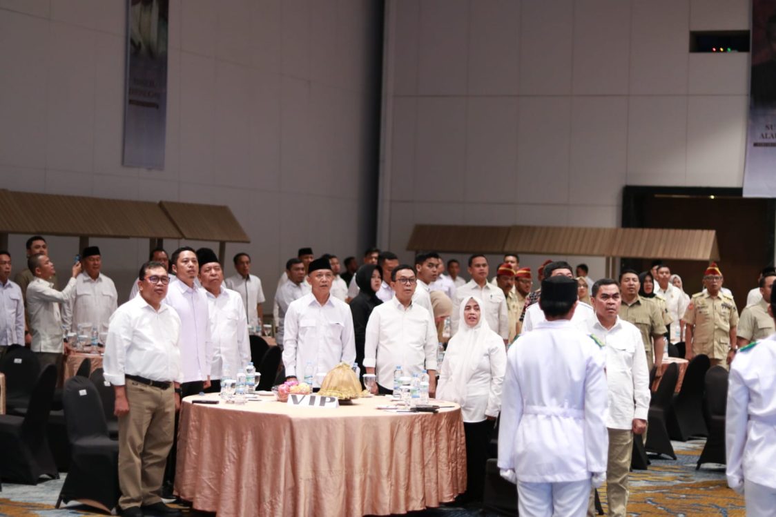 Bupati Takalar, Para Kepala Daerah Hadiri Temu Kader Bersama Sekjen Gerindra di Hotel Claro Makassar