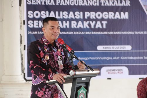 Wakili Bupati, Sekda Takalar Buka Sosialisasi Program Sekolah Rakyat