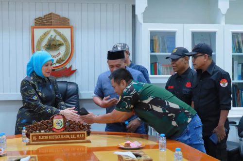 Garda 145 Makassar Konsolidasi Jelang Musda, Temui Wakil Wali Kota Aliyah Mustika