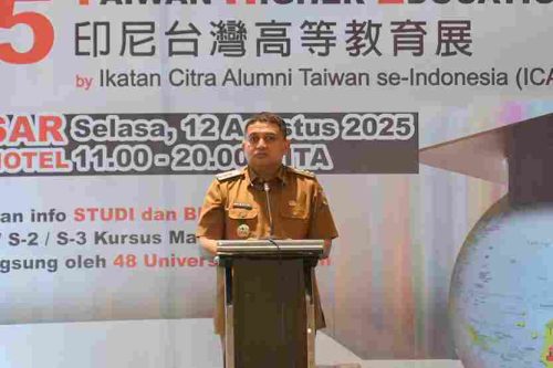 Wali Kota Makassar Buka Taiwan Higher Education Fair Indonesia 2025