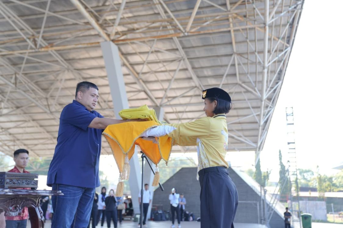 Gladi Bersih, Wali Kota Makassar Tinjau Latihan Paskibraka Jelang 17 Agustus