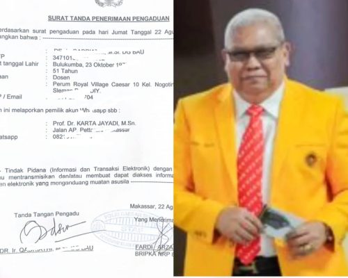 Dosen ini Resmi Laporkan Rektor UNM Dugaan Pelecehan Seksual ke Polda Sulsel