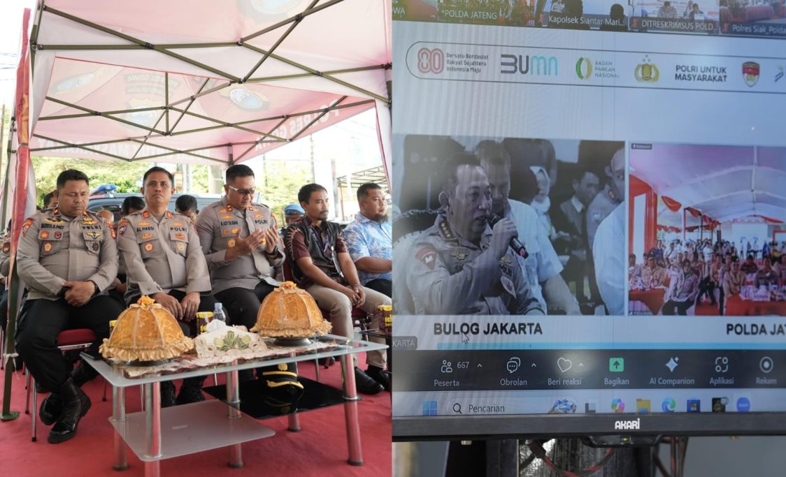 Polres Gowa Bantu Kendalikan Inflasi Lewat Program Pangan Murah Nasional