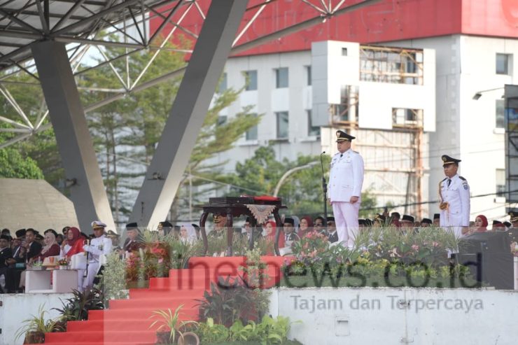 Munafri Arifuddin Tegaskan Makna Kemerdekaan saat Pimpin Upacara HUT ke-80 RI di Karebosi