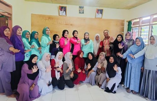 Integrasi Sektoral Cegah Stunting TP PKK, Dinkes Enrekang,IAD kejaksaan, Bhayangkari Sampai Pelosok Desa