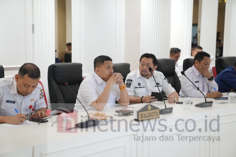 Wali Kota Munafri Hadiri Rapat Forkopimda Sulsel Lewat Zoom