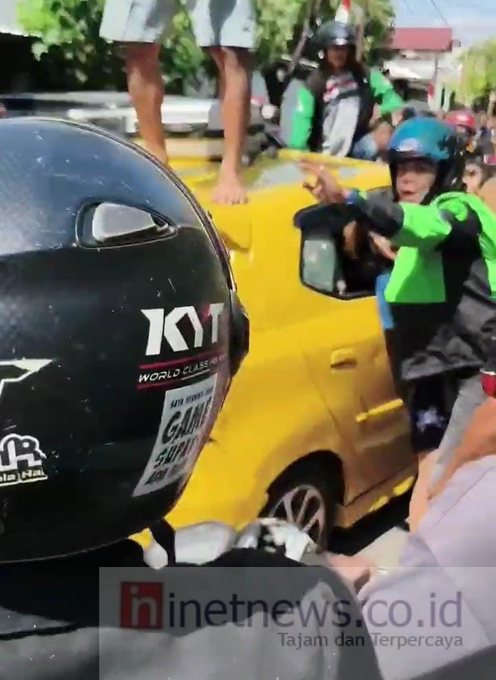 Viral! Mobil Kuning Tabrak Lari di Jalan Sultan Alauddin Makassar, Pengemudi Positif Narkoba