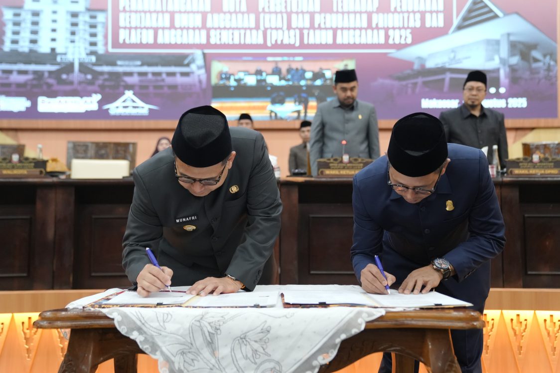 Pemkot Akomodir Aspirasi DPRD dalam APBD-Perubahan 2025