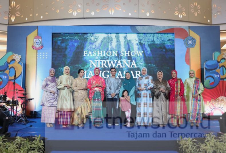 Fashion Show Nirwana Mangkasara Warnai Gebyar PKK Makassar 2025