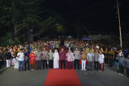 Pesta Rakyat HUT ke-80 RI di Tallo, Ribuan Warga Makassar Tumpah Ruah