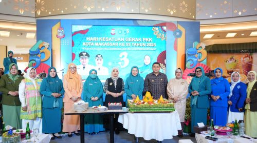 Puncak Gebyar PKK, Ketua TP PKK Makassar Ajak Wujudkan Asta Cita Menuju Indonesia Emas 2045
