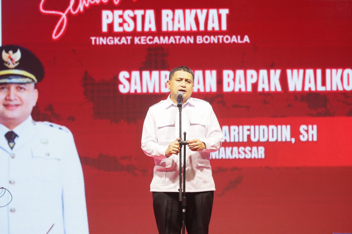 Pesta Rakyat Bontoala, Munafri Tekankan Kolaborasi Pemerintah dan Warga