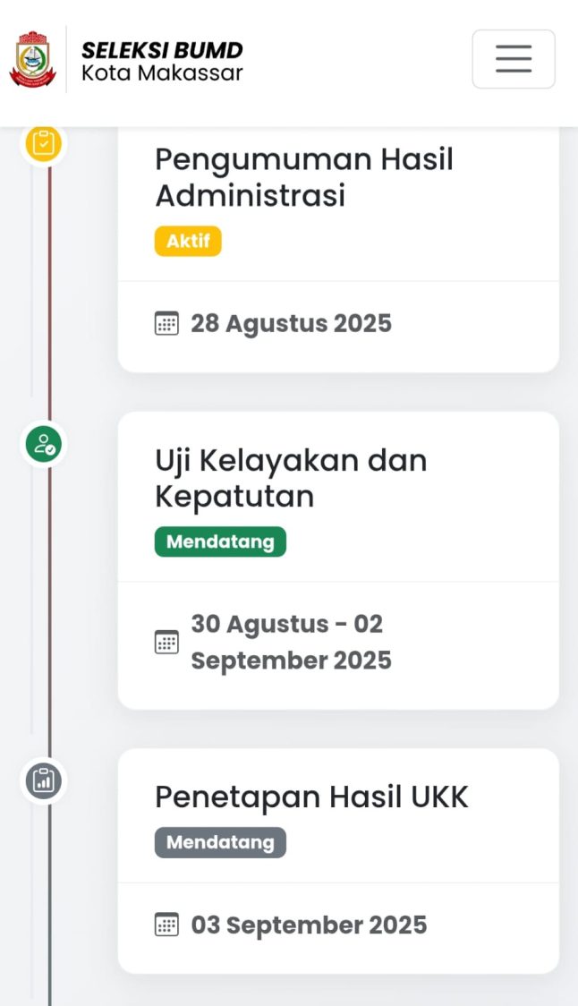 Seleksi Terbuka Direksi BUMD di Makassar, Ratusan Peserta Gugur di Tahap Awal