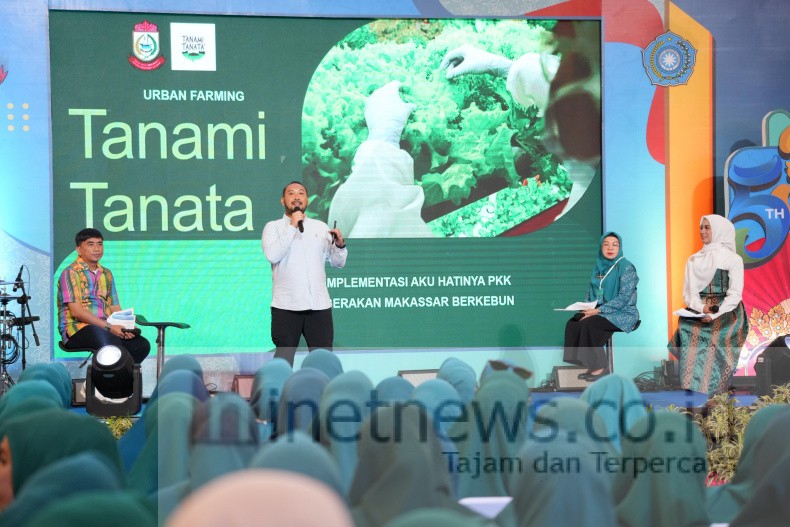 Tanami Tanata! Strategi Pemkot & PKK Makassar Dorong Urban Farming