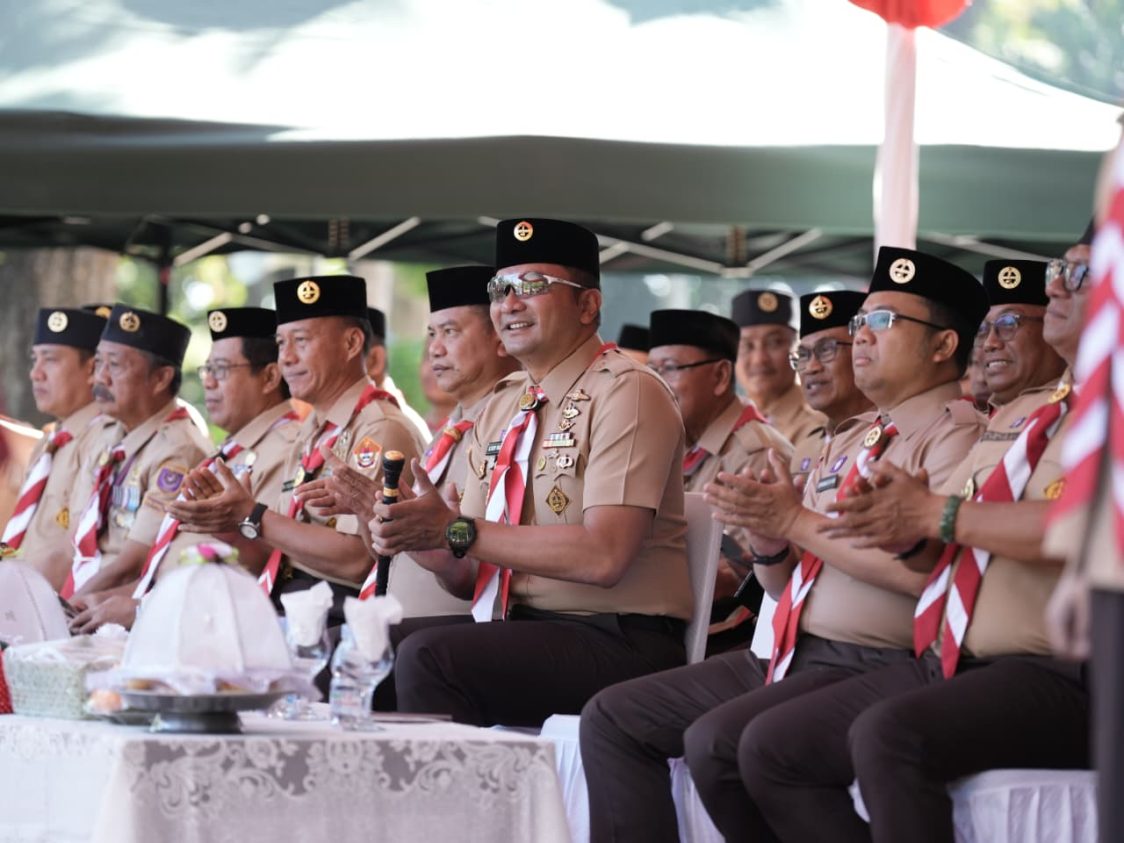 Kapolres Gowa Hadiri Apel Besar HUT ke-64 Gerakan Pramuka