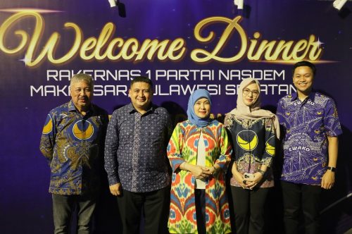 Pemkot Makassar Gelar Gala Dinner Sambut Rakernas Partai NasDem di Anjungan Pantai Losari