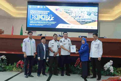 532 Mahasiswa Unismuh Makassar KKN di Takalar, Sekda: Pendidikan Kunci IPM