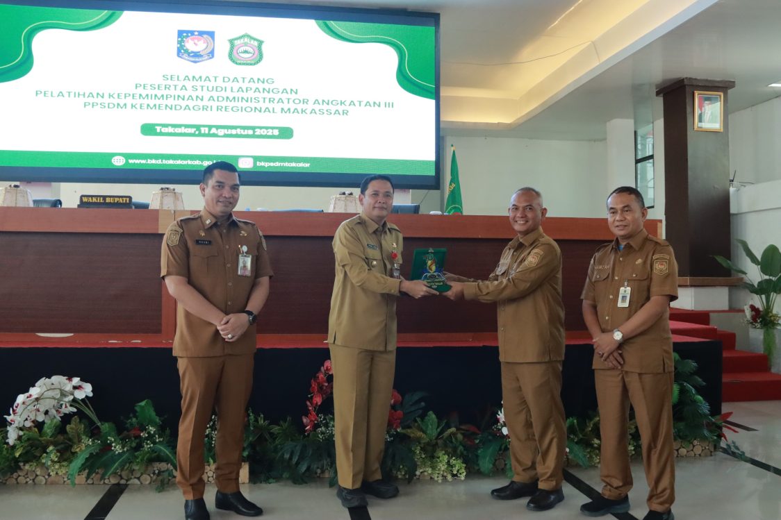 PPSDM Kemendagri Pilih Takalar sebagai Lokasi Studi Lapangan TKA Angkatan III