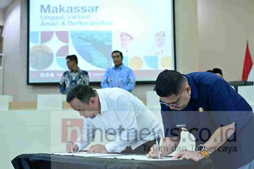 Pemkot Makassar Teken MoU dengan Kab/Kota, Perkuat Sinergi Antar Daerah