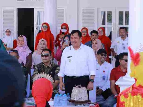 Meriah! Lomba Gerak Jalan Indah dan Drum Band HUT RI ke-80 di Takalar