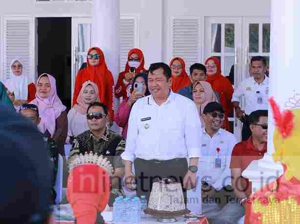 Meriah! Lomba Gerak Jalan Indah dan Drum Band HUT RI ke-80 di Takalar