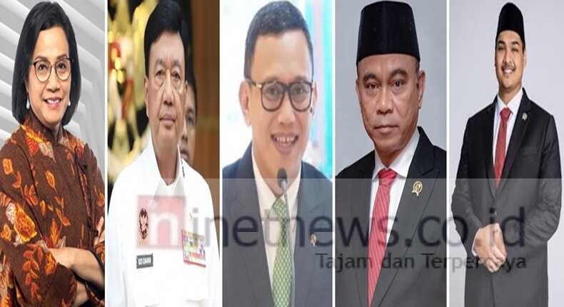 Prabowo “Cuci Gudang”, 5 Menteri Strategis Tergeser Termasuk Sri Mulyani