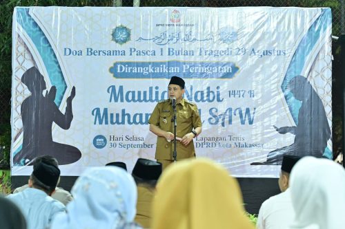 Maulid Nabi di DPRD Makassar, Munafri Ajak Teladani Akhlak Rasulullah