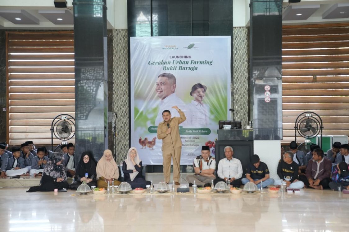 Launching Buku Makassar Urban Farming, Munafri Dorong Ketahanan Pangan Berbasis Komunitas
