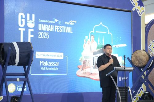 Wali Kota Makassar Hadiri Launching Festival Garuda Indonesia Umrah Travel