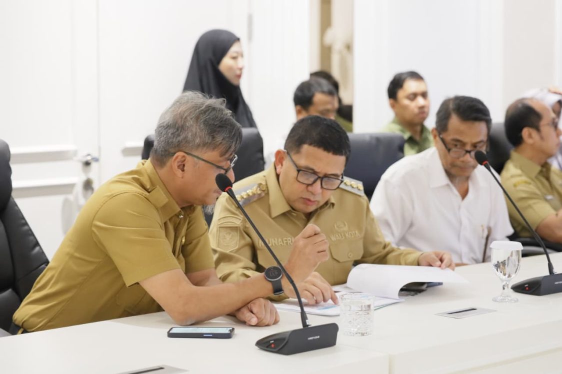 Wali Kota Makassar Ikuti Rakor TPID, Komitmen Kendalikan Inflasi 2025