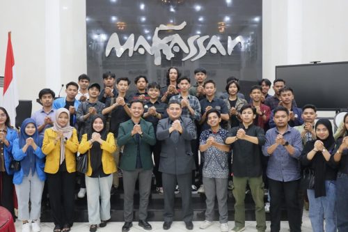 Silaturahmi Wali Kota Makassar dan BEM, Jaga Kota Tetap Aman dan Kondusif