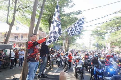 Wali Kota Munafri Lepas Ratusan MoGe dalam Heritage Rally HDCI 2025