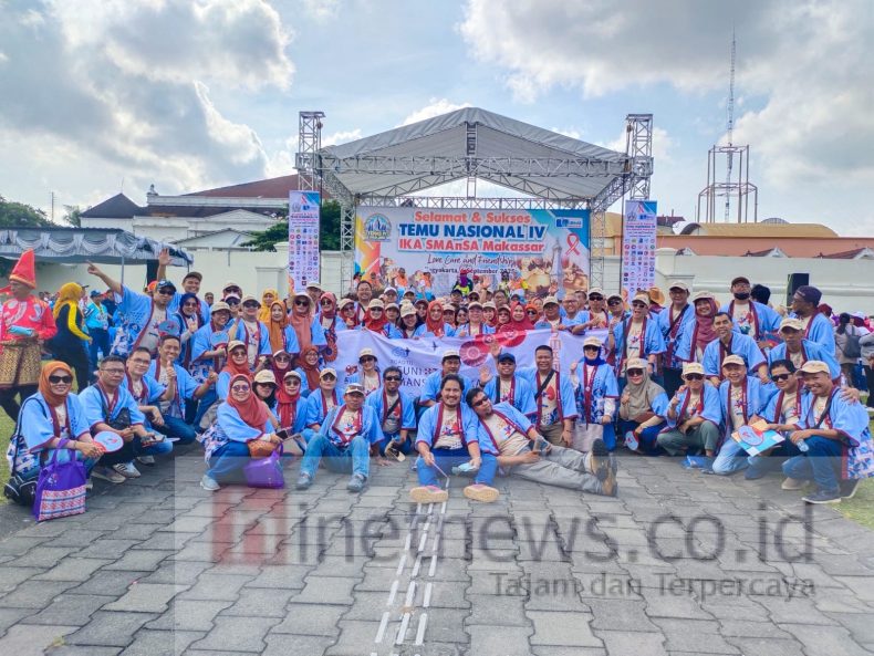 Reuni Smansa Makassar Angkatan 1991 Meriahkan Temu Nasional IV di Yogyakarta