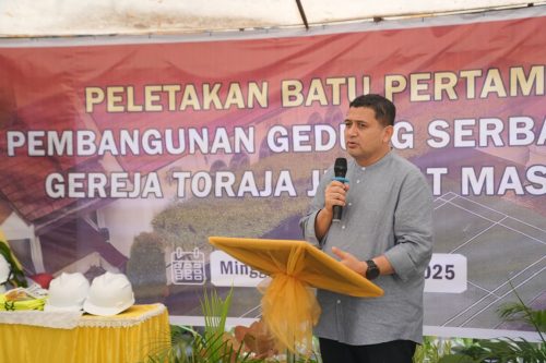 Makassar Kota Toleran, Munafri Arifuddin Hadiri Pembangunan Gedung Gereja