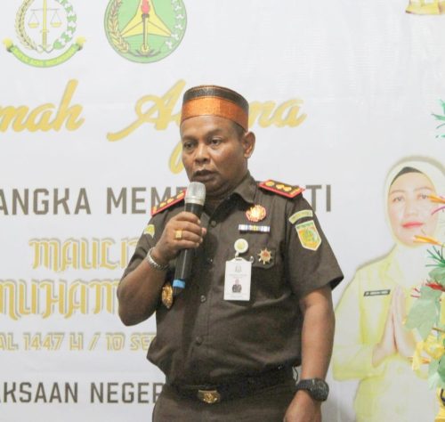 Maulid Nabi Muhammad SAW 1447 H Sebagai Momen Tekad Kejaksaan Sebagai Institusi Humanis