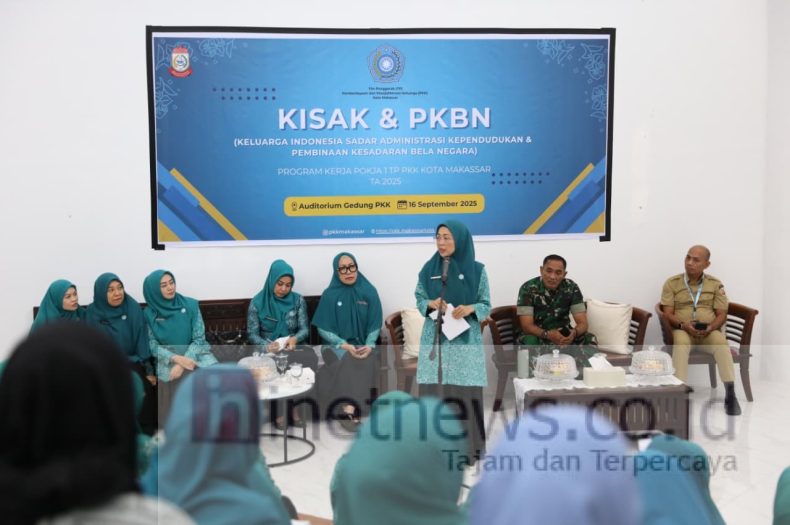 TP PKK Makassar Gelar KISAK dan PKBN, Tekankan Pentingnya Dokumen Kependudukan