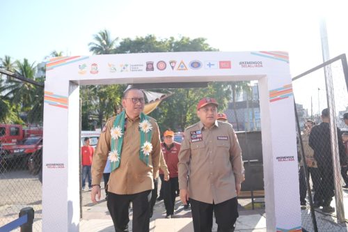 Kemensos dan Pemkot Makassar Resmikan Kampung Siaga Bencana di Biringkanaya dan Manggala