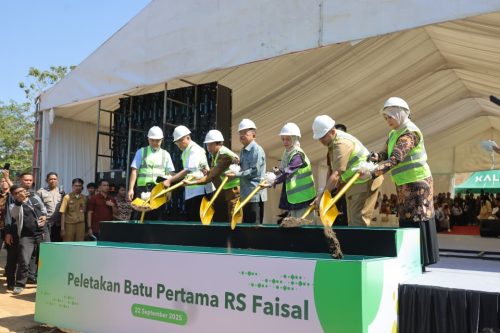 Munafri Dampingi JK Resmikan Peletakan Batu Pertama RS Islam Faisal, Siap Jadi Rujukan Kesehatan Modern