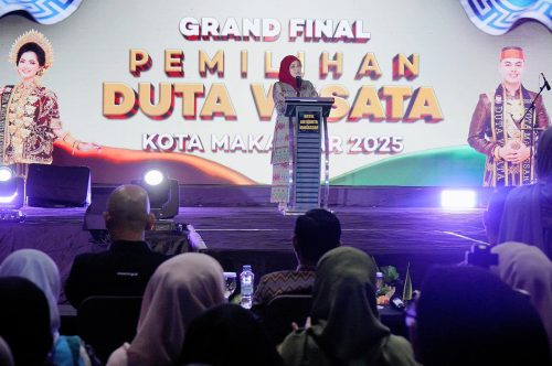 Aliyah Mustika Ilham Buka Grand Final Pemilihan Duta Wisata Makassar 2025 di Hotel Aryaduta
