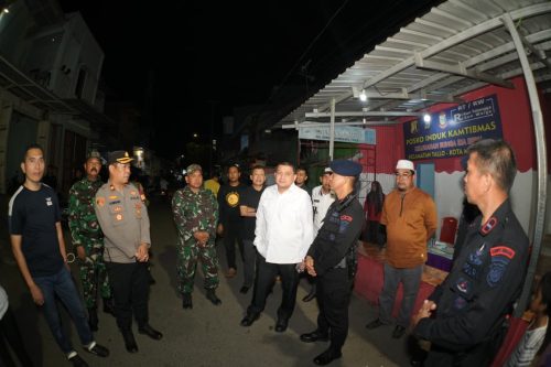 Wali Kota Makassar Munafri Arifuddin Turun Langsung Pantau Posko Keamanan di Tallo