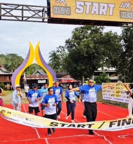 Gas Pool Polres Enrekang Gelar Massenrempulu Bhayangkara Run 2025 Membludak 1000 Peserta