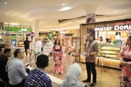 Sekda Makassar Resmikan Gerai Mister Donut di Trans Studio Mall