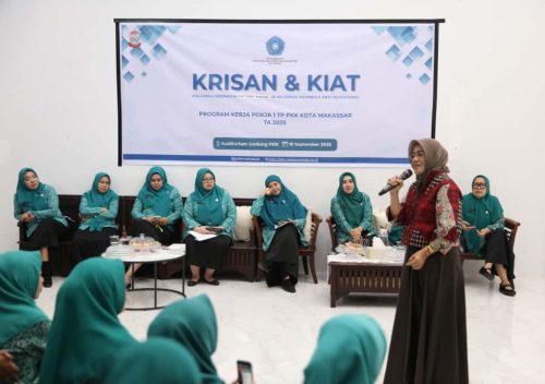 Kader PKK Kota Makassar Dibekali Program Krisan dan Kiat untuk Cegah Narkoba dan Trafficking