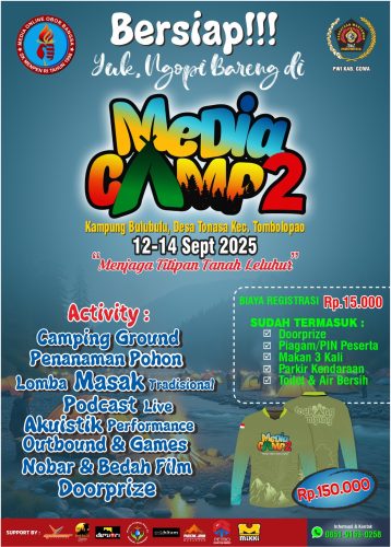 Media Camp 2 OborBangsa di Gowa, Menjaga Titipan Tanah Leluhur Lewat Kebersamaan