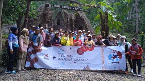 Alumni Smansa Makassar 1991 Rayakan Tiga Dekade Persahabatan di Yogyakarta